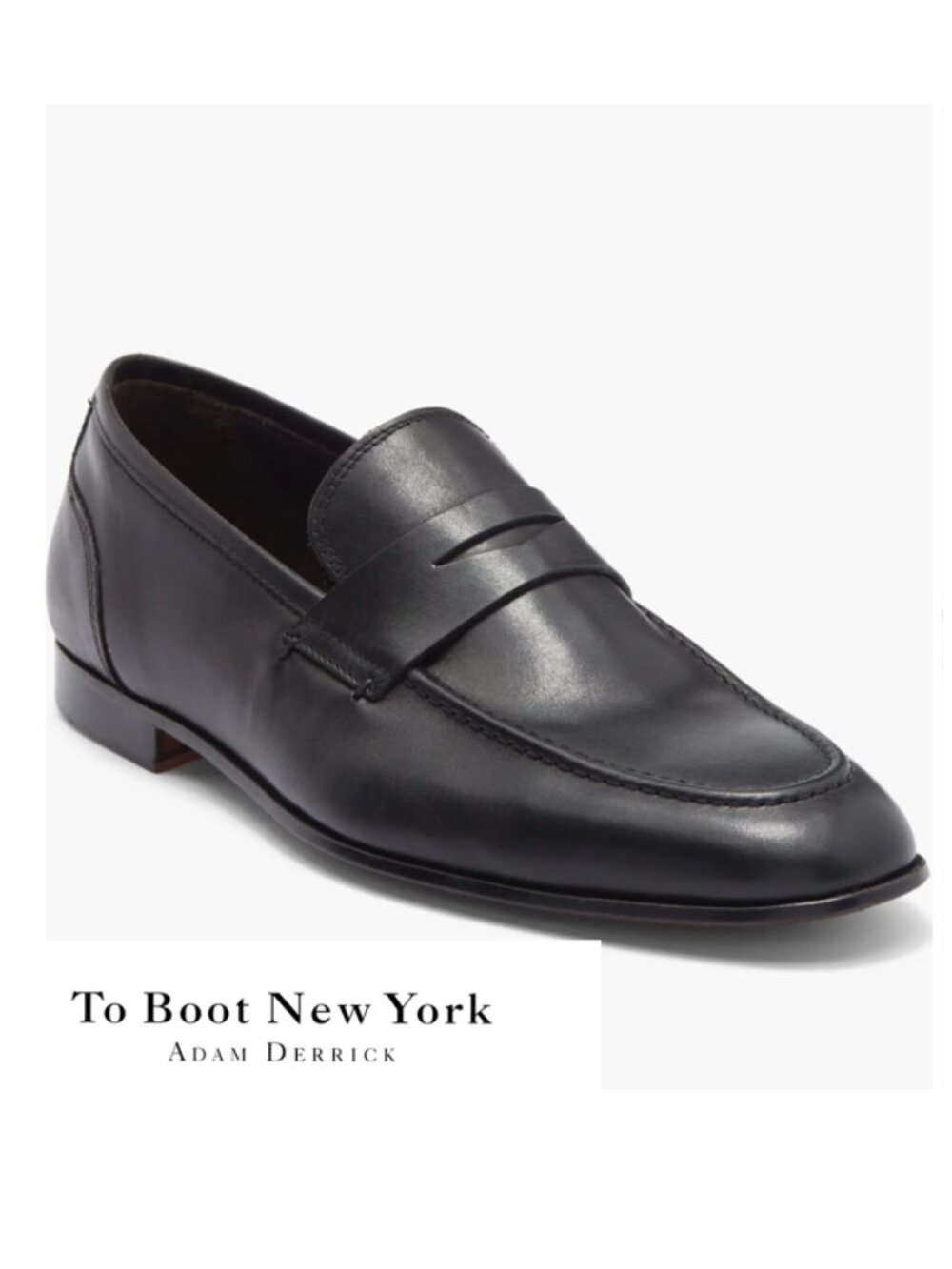 To Boot New York Men's Black Penny Loafer (12)